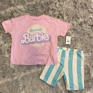 Barbie Shirt and Short set